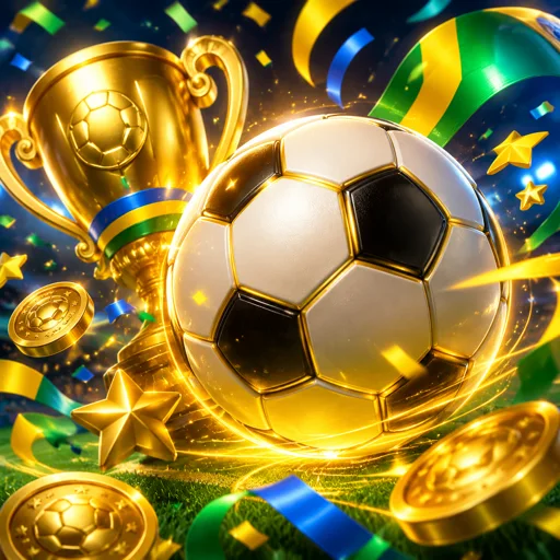 Jogo de futebol com placar no telão e mercados abertos na lateral da tela